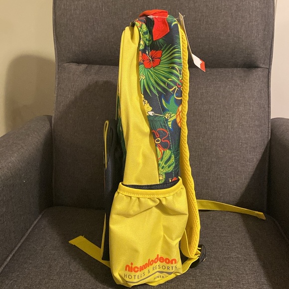 🆕SpongeBob SquarePants Backpack Nickelodeon Resorts Punta Cana 🍍 - Picture 7 of 16